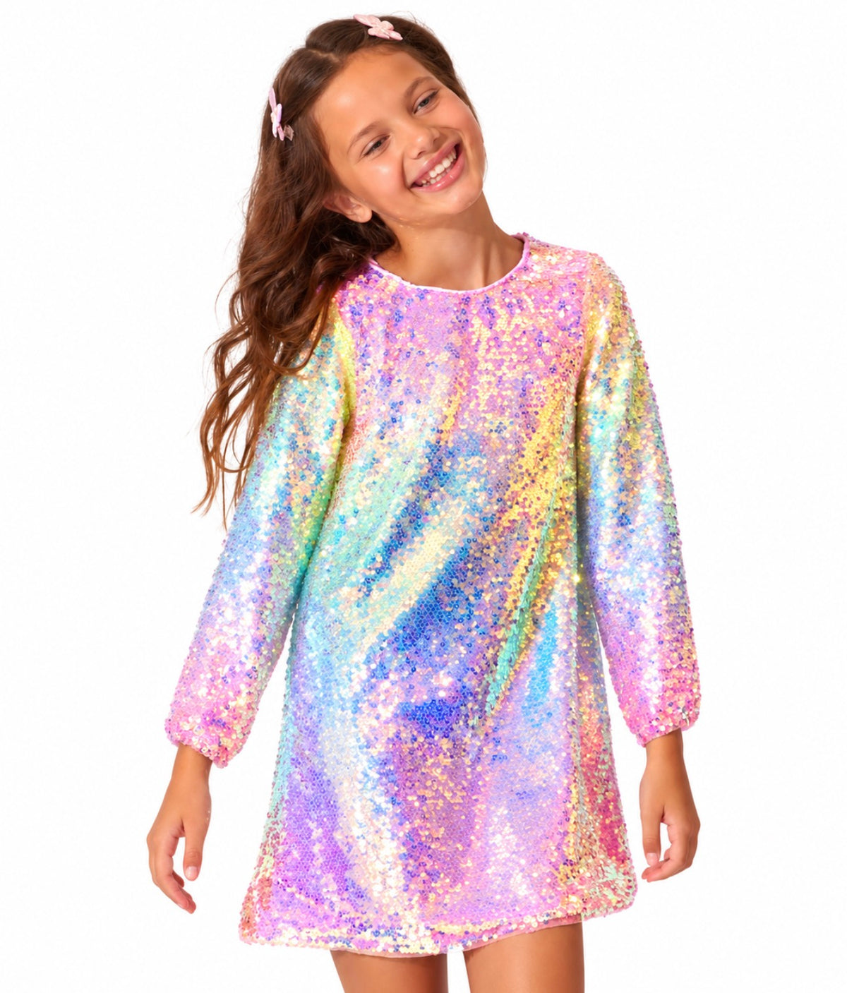 SEQUIN OMBRE PARTY DRESS