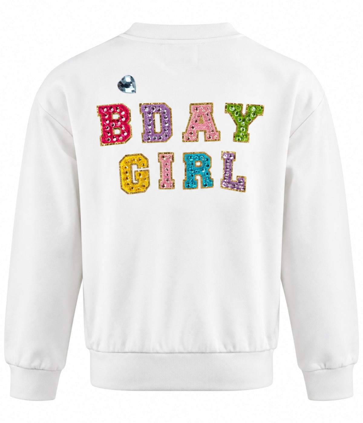 BIRTHDAY GIRL GEMS SWEATSHIRT