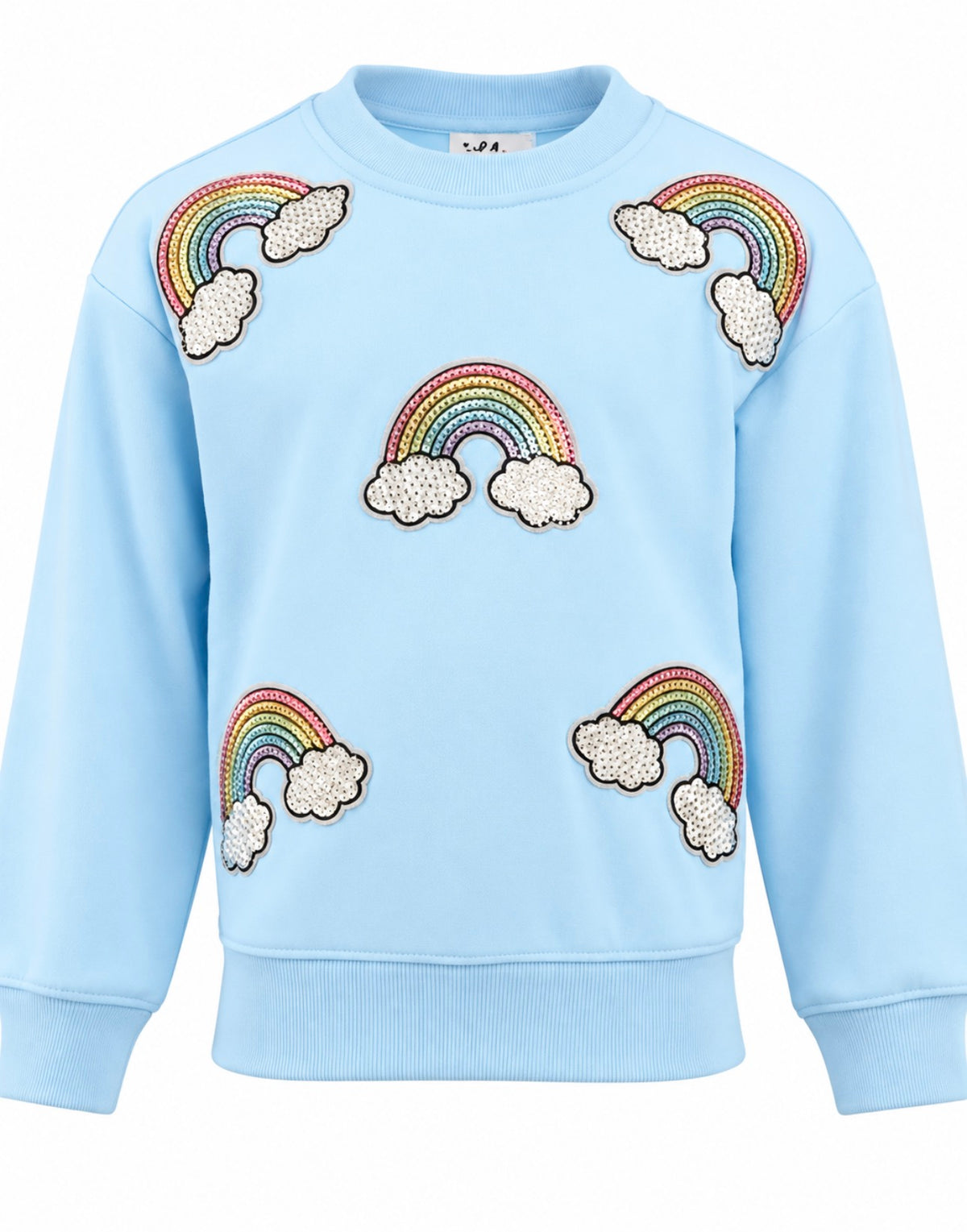 SPARKLE RAINBOW SWEATSHIRT