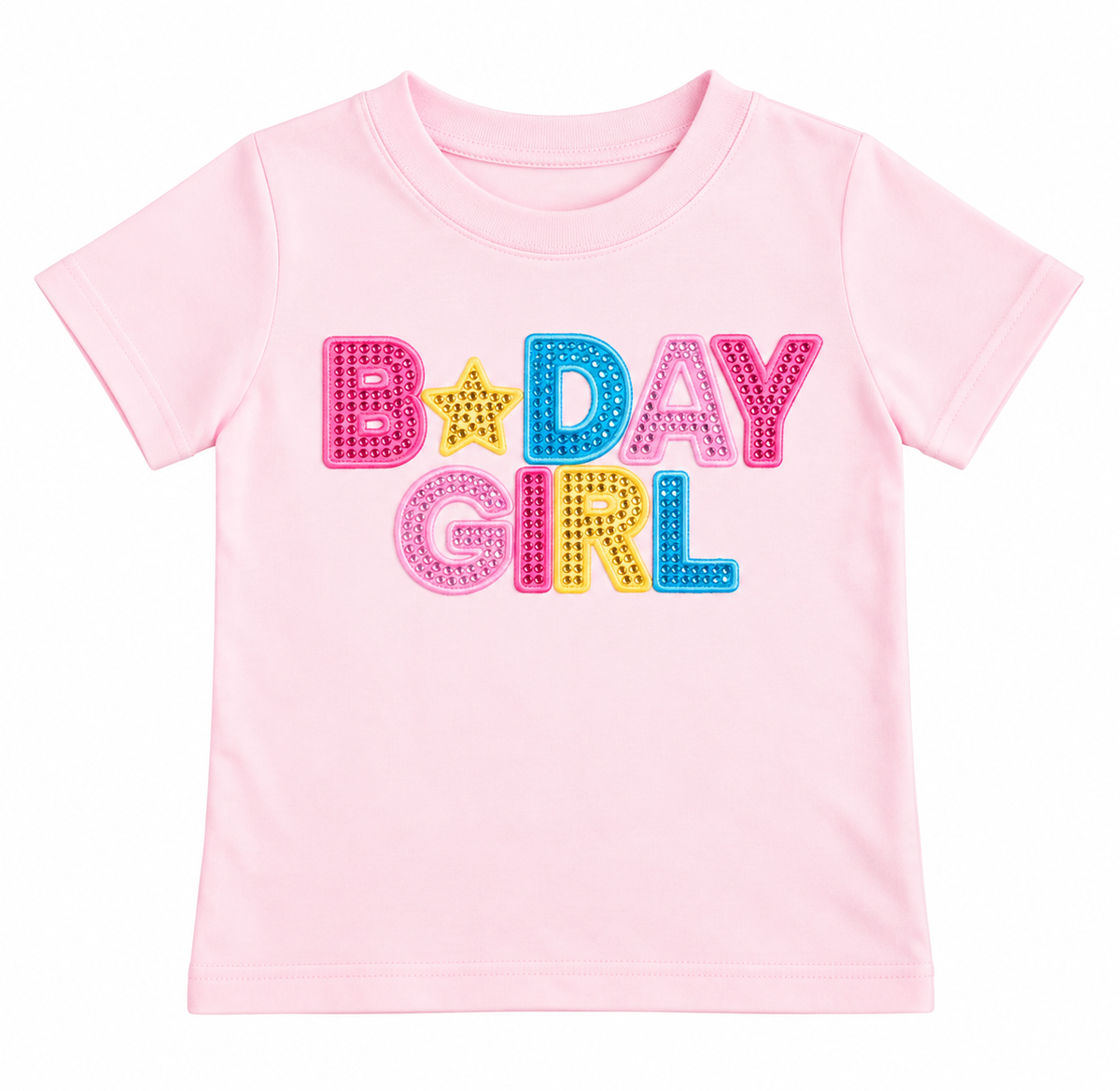 Birthday Girl Bling Tee