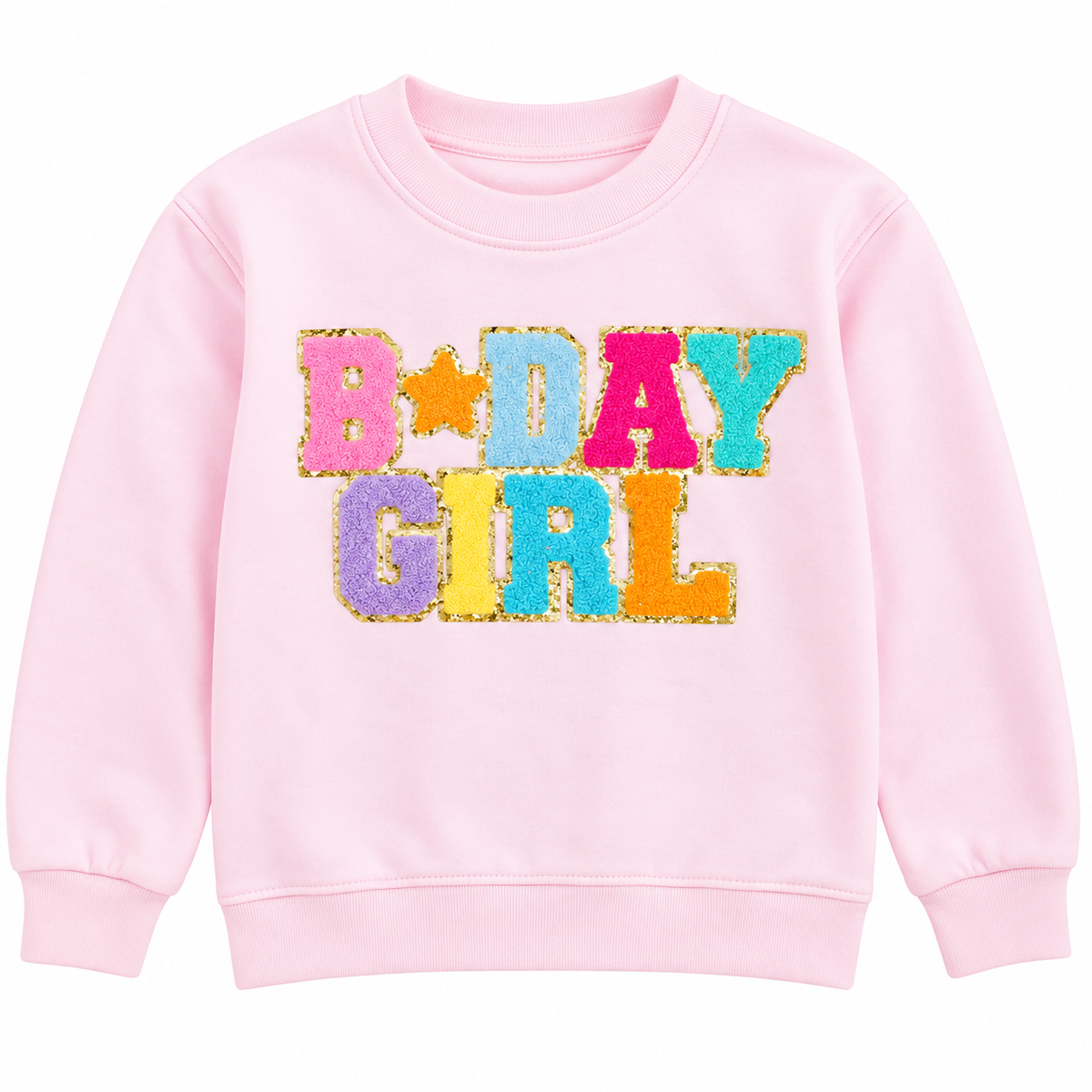 Birthday Girl Chenille Sweatshirt